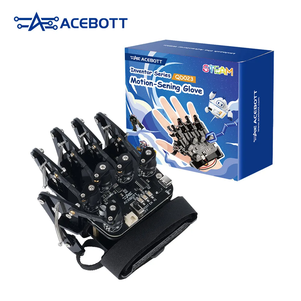 ACEBOTT Motion-Sensing Glove QD023 – Robotsteuerung mit Handgesten