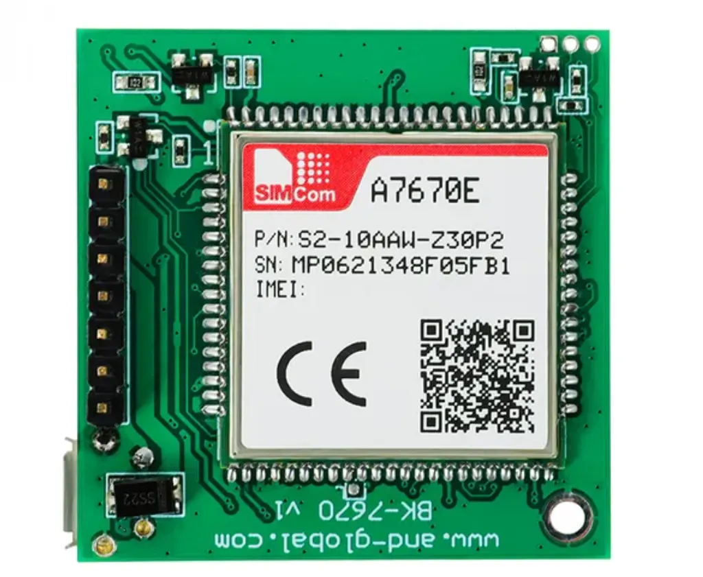 A7670 SIM 4G LTE Cat 1 und GPS-Modul