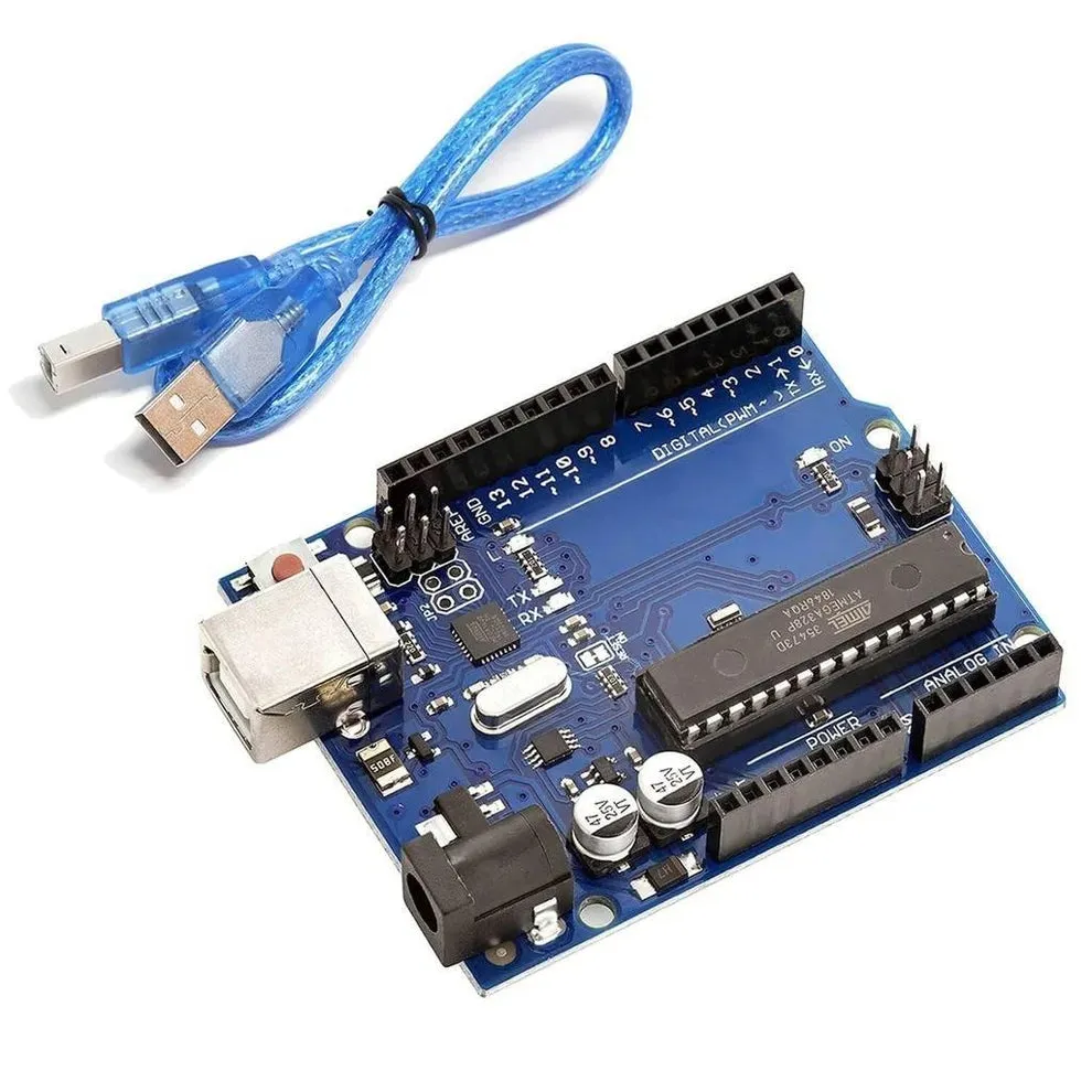Arduino UNO R3 DIP Compatible  austauschbarer Chip inkl. USB-Kabel