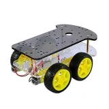 Chassis mit 4 Rädern und 4 TT-Motoren Roboter-Basis DIY – 3
