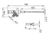 Flexibler Klemmenteststift Schwarz – 2