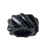 Mecanum-Rad / omnidirektionales Rad - 60MM-K Schwarz Set mit 4 – 4