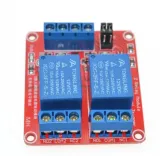 Relaismodul 5 V, 2-Kanal, mit Schraubklemmen und Optokoppler – 1