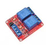Relaismodul 5 V, 2-Kanal, mit Schraubklemmen und Optokoppler – 3