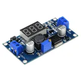 LM2596S Einstellbarer Step-Down 4-40V -> 1.25-37V mit integriertem Voltmeter-Display – 1