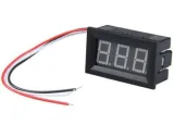 Voltmeter 0-100V - Rot, 0.56 inch, 3 Drähte – 1