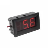 Voltmeter 3.5-30V - Rot, 0.56inch, 2 Drähte. – 1