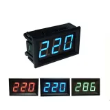 Voltmeter AC 70 - 500V - Blau, 0.56inch, 2 Drähte – 4