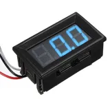 Voltmeter 0-100V - Blau, 0.56 inch, 3 Drähte – 1