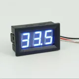 Voltmeter 0-100V - Blau, 0.56 inch, 3 Drähte – 6
