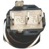 Druckknopf | Ein-Aus Self Lock | 12V LED Grün | RVS | 16mm – 4
