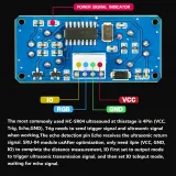RUS-04 Ultraschall-Abstandssensor mit integrierter RGB-LED – 2
