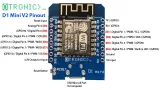 ESP8266 D1 Mini V2 | WiFi | CH340G Entwicklungsboard (Wemos) – 2
