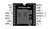 DFPlayer Mini (clone) MP3-Modul mit MicroSD-Kartensteckplatz – 2
