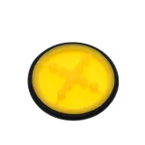 40mm Kunststoffrad mit Gummiring – 3