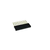 10-poliger weiblicher 11 mm hoher stapelbarer Header-Steckverbinder – 1
