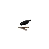 Krokodilklemme 35mm Schwarz – 2