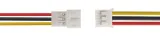 Micro JST PH 3-poliges Pigtail-Connector-Set male female – 2