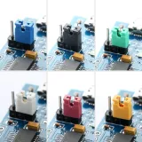 Jumper Cap 2 Pins 2,54mm (Weiß) für u. a. Arduino, Esp32 und Raspberry Pi – 4
