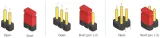 Jumper Cap 2 Pins 2,54mm (Gelb) für u. a. Arduino, Esp32 und Raspberry Pi – 3
