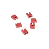 Jumper Cap 2 Pins 2,54mm (Rot) für u. a. Arduino, Esp32 und Raspberry Pi – 2