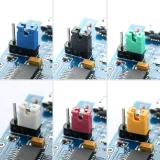 Jumper Cap 2 Pins 2,54mm (Rot) für u. a. Arduino, Esp32 und Raspberry Pi – 4