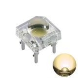 5mm Super Flux Piranha 4pin LED - Warmweiß – 3