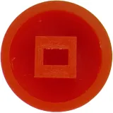 farbige Kappe für Druckknopf ot3321 ROT – 3