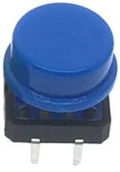 Drucktaster | Moment - Impuls | 12x12x7 | Blau