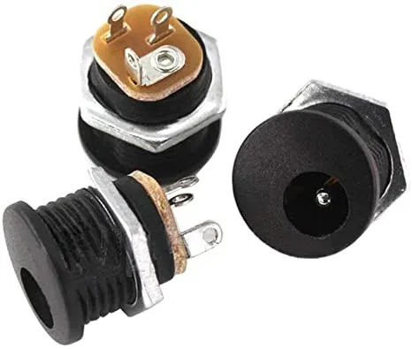DC-Netzbuchse Female 5.5x2.1mm DC-022 mit Mutter
