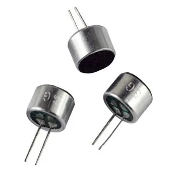 Mikrofon (Kondensator), Empfindlichkeit 52D, Perfekt für die Verwendung mit Arduino/Raspberry Pi 9 x 7mm, Through Hole