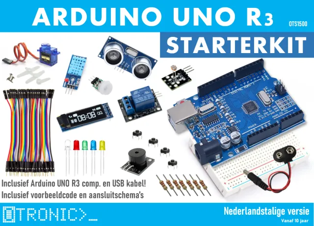 Arduino Starterkit UNO R3 Niederländisch mit gratis ChatGPT