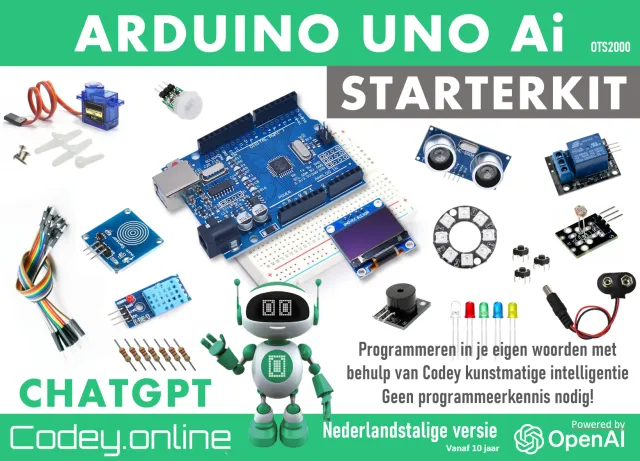 Arduino Starterkit mit Codey ChatGPT AI Niederländisch