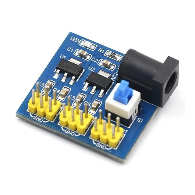 12V auf 12V / 5V / 3.3V Step-Down-Modul