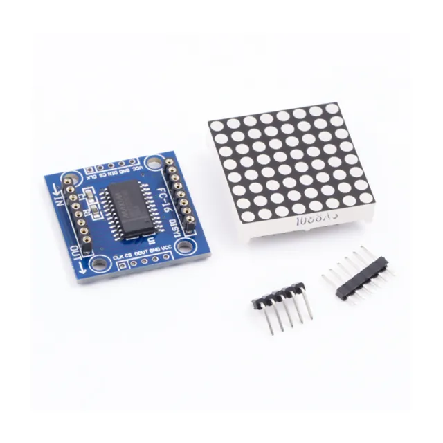 LED-Matrix-Modul MAX7219 Grün