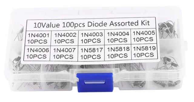 100 Dioden Set 10 Arten Rectifier / Schottky