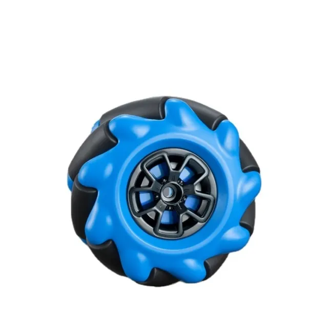 Mecanum-Rad / omnidirektionales Rad - 60MM-K Blau - Set mit 4