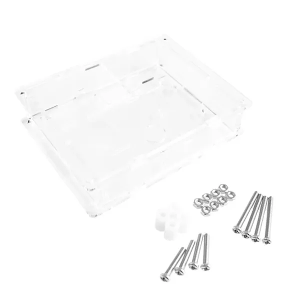 Acrylgehäuse für LCR-T4 Transistortester ESR - Transparent