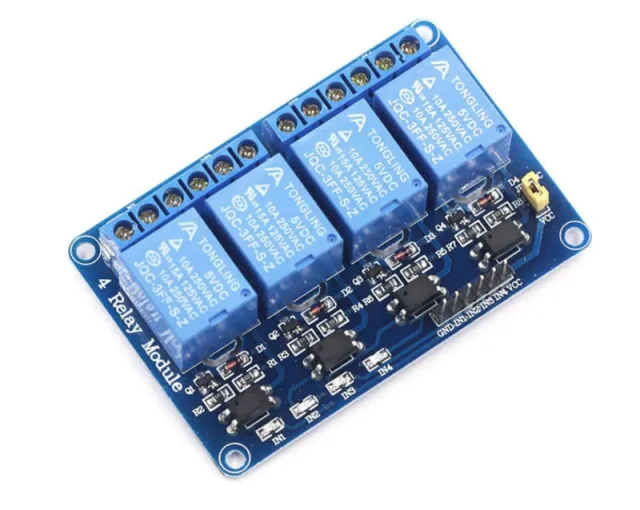 Relaismodul 5V Low | 4-Kanal