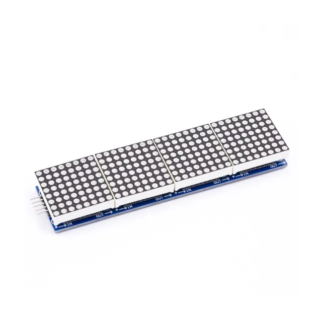 LED Matrix 32x8 mit MAX7219 Modul