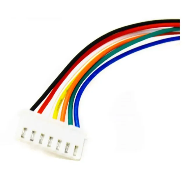 XH2.54mm 7Pin Single-headed 26AWG 20cm Pigtail-Kabel