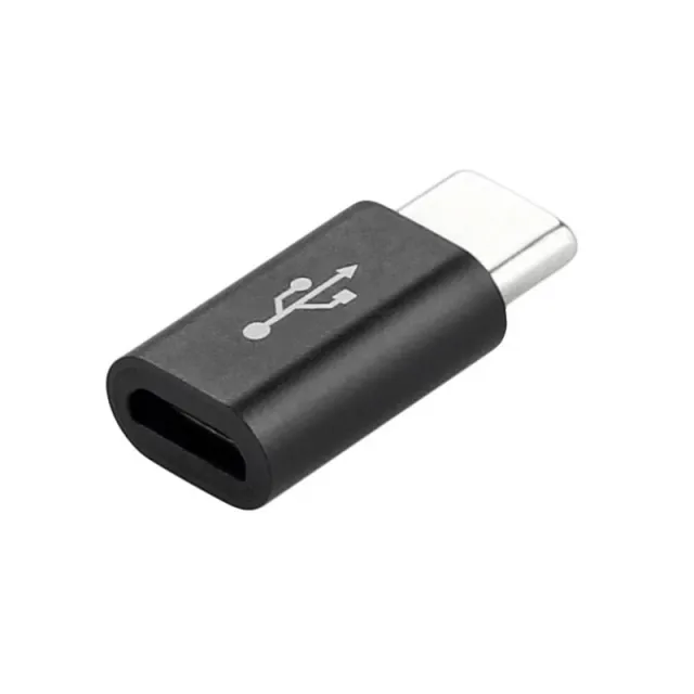 USB-C male zu Micro-USB female Adapter weiß