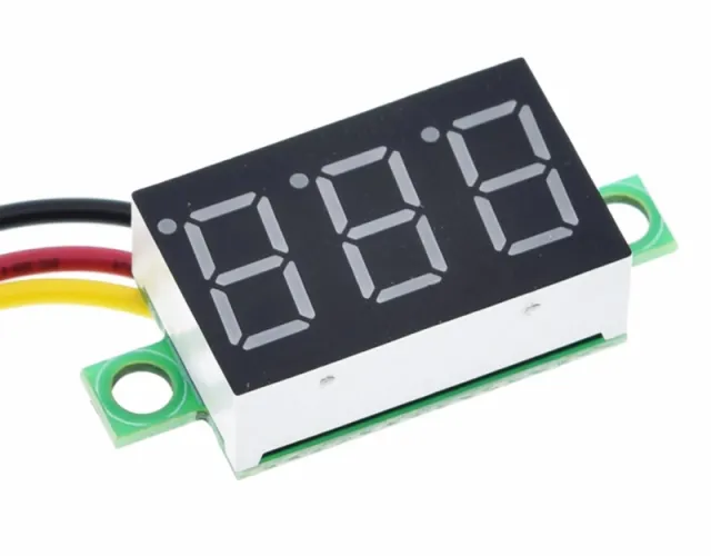 Voltmeter 0V-100V Grün