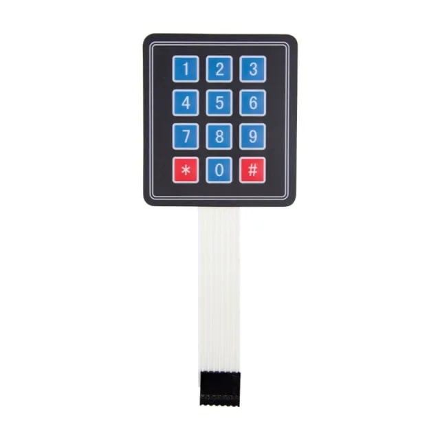 Membran 3x4 Matrix-Tastatur-Schalter