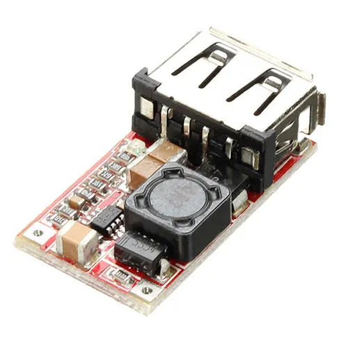 USB-Lademodul: DC-DC Step-Down-Wandler - 6V ~ 24V 12V auf 5V 3A