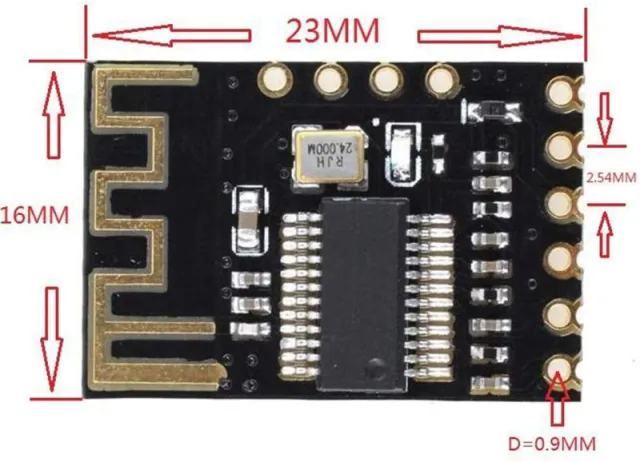 MH-M18 Drahtloses Bluetooth-Audioempfängermodul