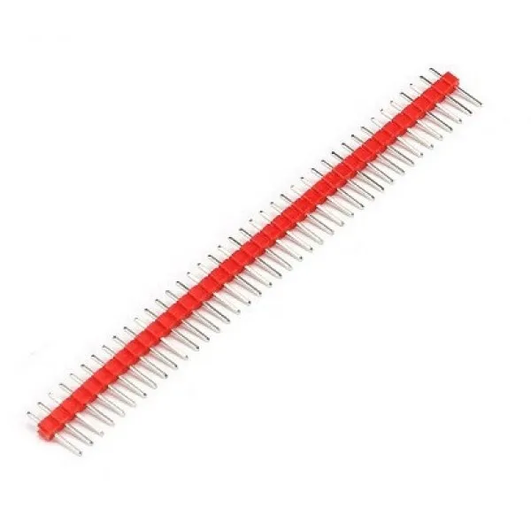 40 Pins Header Male 2.54mm Rot