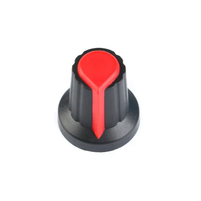 Knopf für Potentiometer Rot 15mm 17mm
