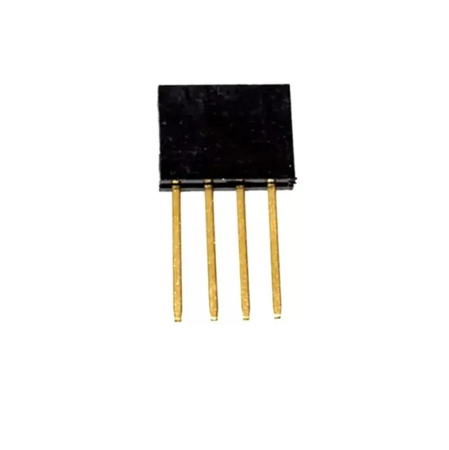 4 Pin Female 11mm hohe stapelbare Pin Header Connector