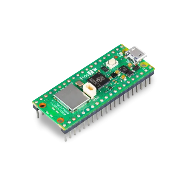 Raspberry Pi Pico 2WH mit WiFi und vorverlöteten Headers